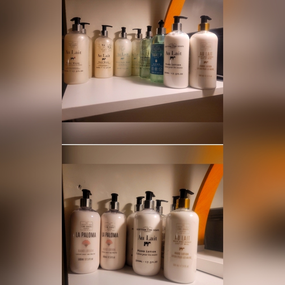 Scottish Fine Soaps 17.5floz (500ml) Various. Hand Wash/Hand Lotion